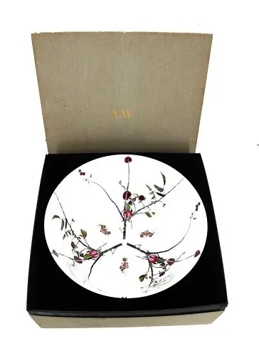 Vintage Royal Doulton "Apple Blossom" Fine Bone China Display Bowl