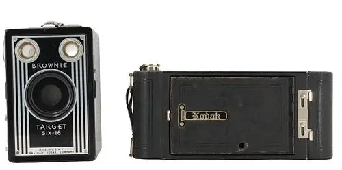 (2) Vintage Kodak Pocket Cameras