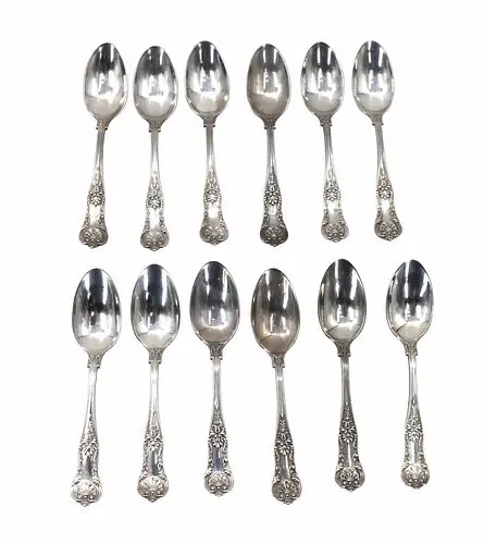 (12) Sterling Silver Teaspoons - 8.2 ozt.