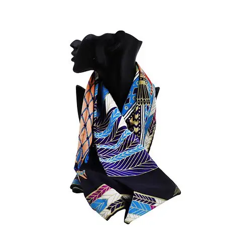 Erte (1892-1990) Russian/French, Silk Scarf