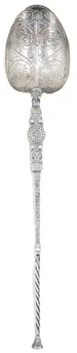 19th Century European Tested Sterling Silver Royal Coronation Anointing