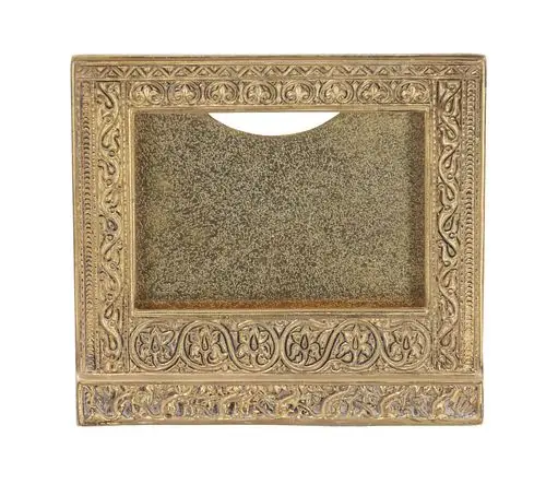 Tiffany Studios New York Adam Pattern Bronze Desk Calendar Frame