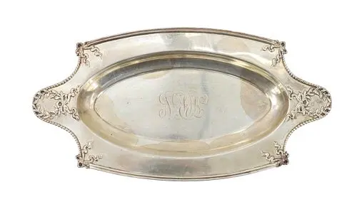 Antique Gorham Sterling Silver Serving Tray - 7.655 ozt.