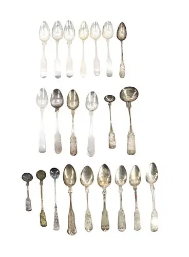 (22) American Sterling Silver Spoons - 10.545 ozt.