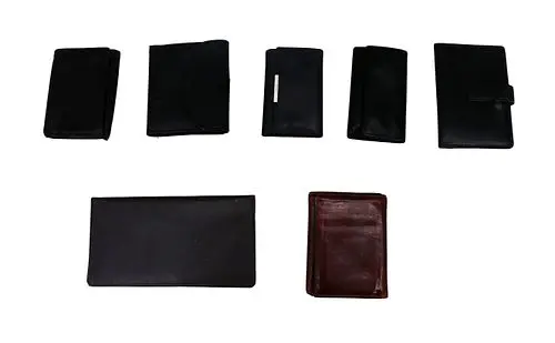 (7) Leather Wallets