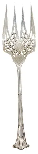 Antique English Mappin & Webb Sterling Silver Fish Fork - 3.120 ozt.