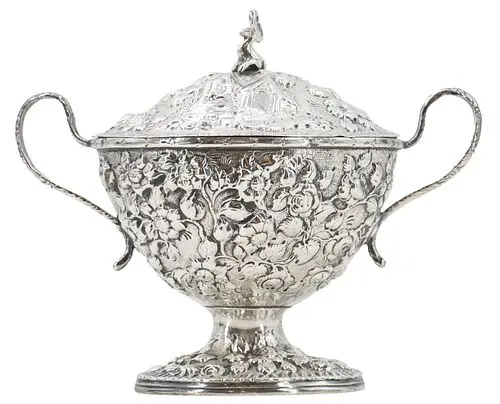 S. Kirk & Son Sterling Silver Covered Bowl - 14.670 ozt.