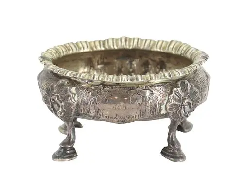 Antique Bailey & Co. Sterling Silver Open Salt Cellar - 2.855 ozt.