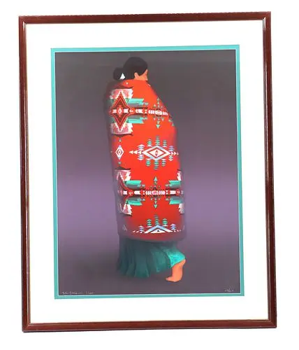 R. C. Gorman (1931-2005) Native American, Signed and Numbered Lithograph