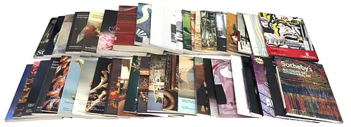 (44) Massive Collection of Vintage Sotheby's, Christie's, and Other