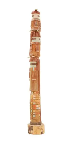Delbridge Honanie (1946-2017) Native American, Hand Carved Hopi Katsina Doll
