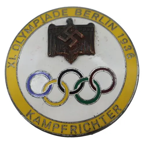 1936 German Berlin Olympics Judge's Badge