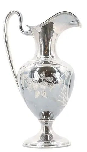 Antique Galt & Bro. Sterling Silver Claret Jug - 42.120 ozt.