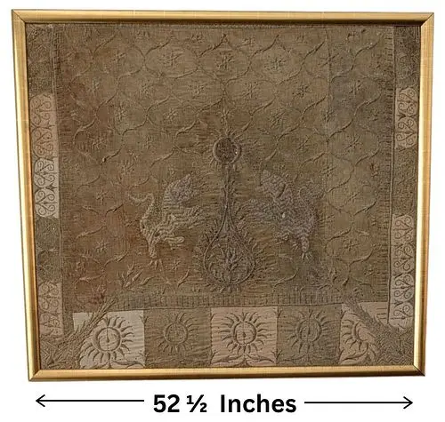 Antique Persian Textile Panel