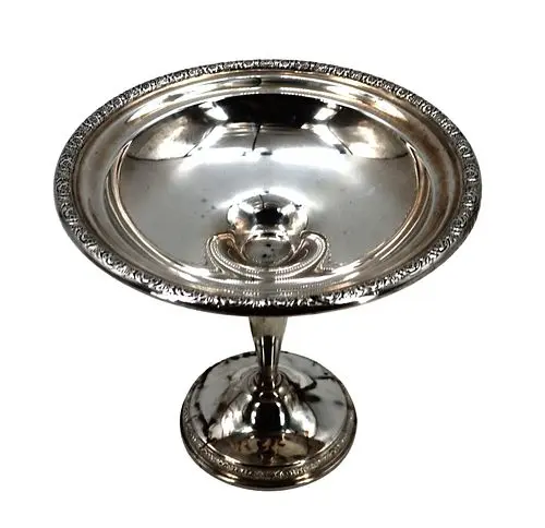 International Prelude Sterling Silver Weighted and Reinforced Compote Dish