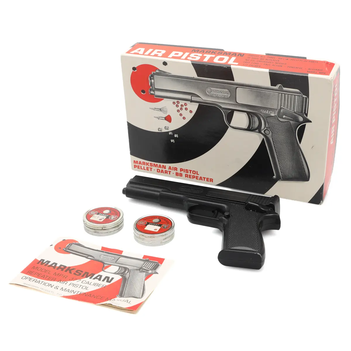 LUFTPISTOL, Repeater model Mpr, 177 cal, Marksman.