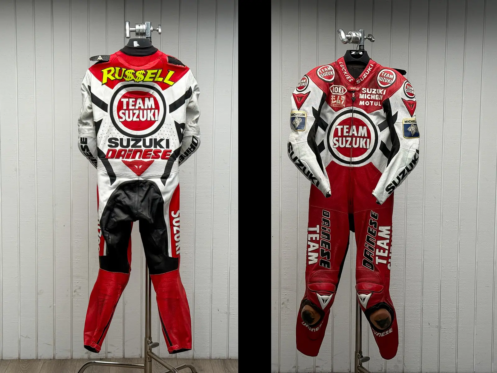 No Reserve – Scott Russell 1995 Team Suzuki Leathers