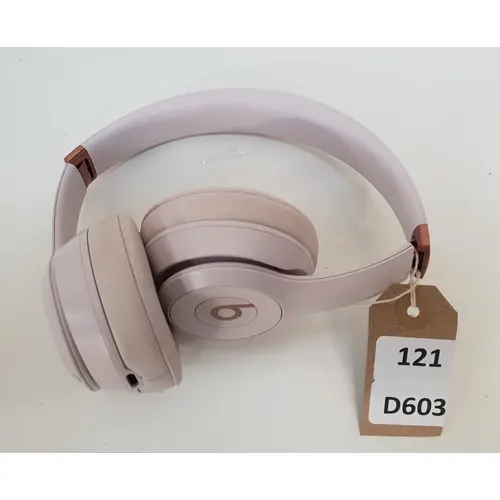 ONE PAIR OF BEATS SOLO 4 HEADPHONES in pink