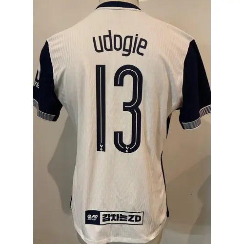 Tottenham 2024 - 2025 Match Worn/Issued Asia Tour Football S...