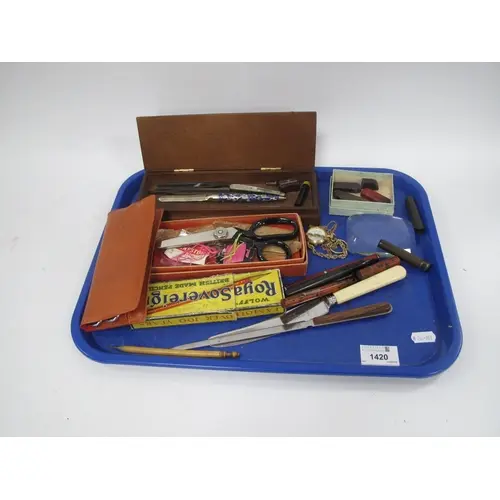 The New Swift, Waterman's Ideal and Mabie Todd Ink Pens, oth...