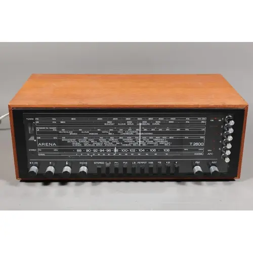 Arena T2600 FM/AM Tuner Amplifier, Danish Early 1970s