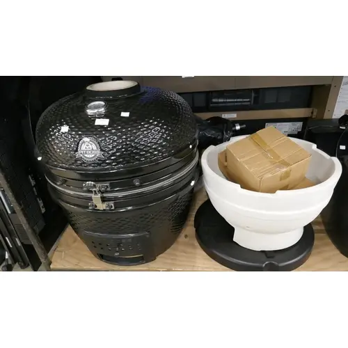 A Dansons Pit boss 24" Kamado BBQ with frame, original RRP £...