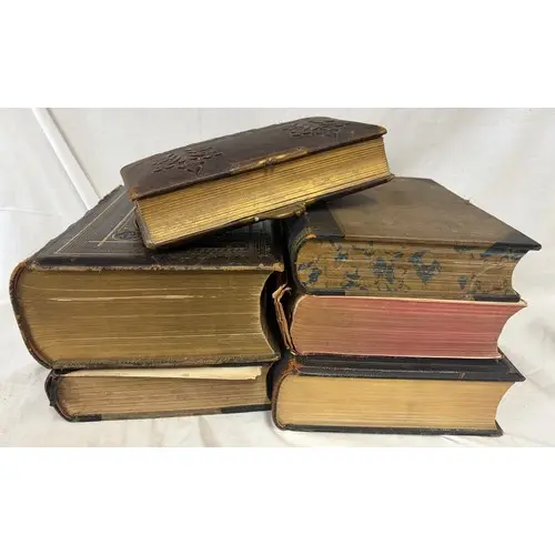 An album of 47 x Edwardian cabinet photographs together with...