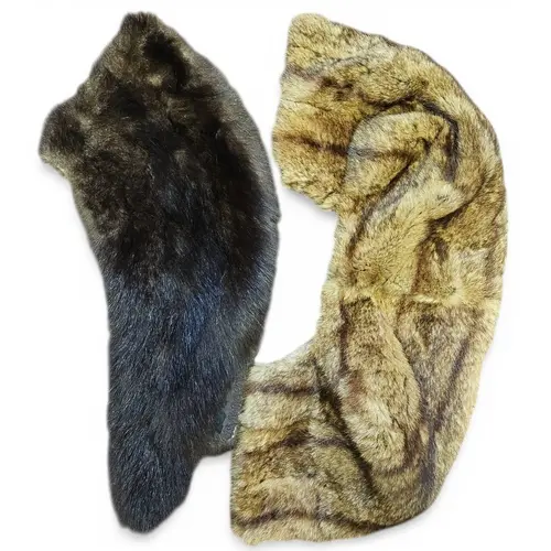 A large quantity of Vintage Furs to include Stoles, Hat etc.