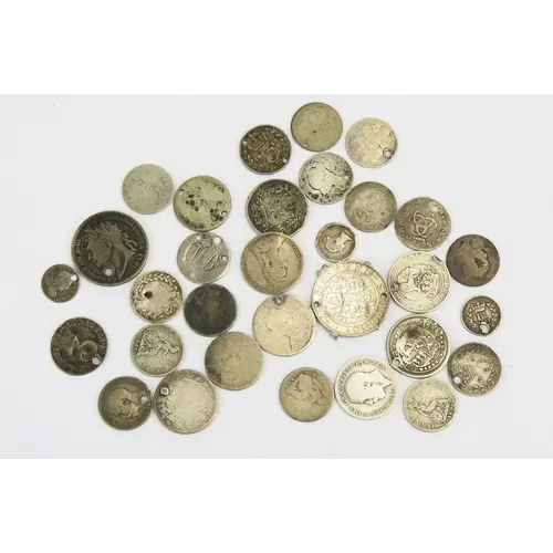 Silver coins, 58.5g