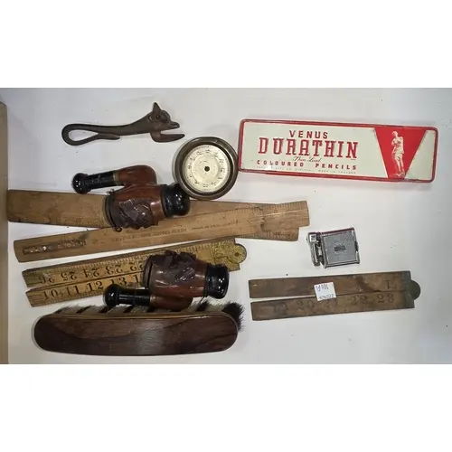 A selection of collector's items inc. 2 19th century contine...