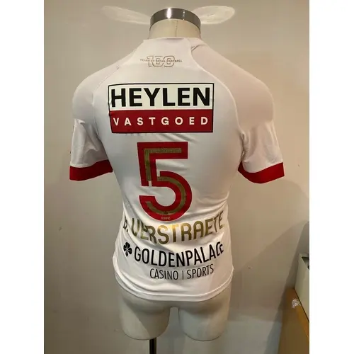Antwerp 2020 - 2021 Match Prepared Football Shirt: Jako sho...