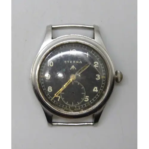 Eterna - A British military issue 'Dirty Dozen' wristwatch h...