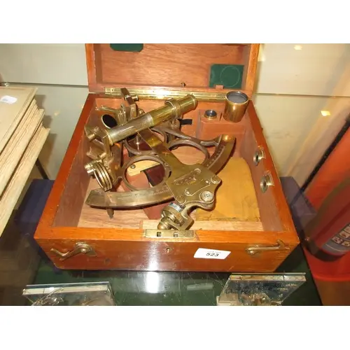 Heath Navigational Ltd Hezzanith Rapid Reader Brass Sextant ...