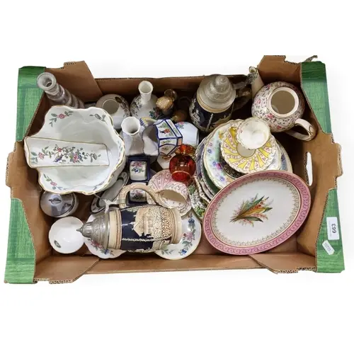 A large quantity of Delphware, Steins etc.