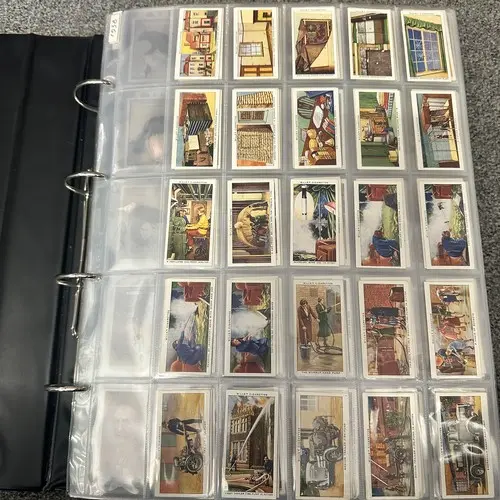 Wills cigarette cards, complete sets in a large album, in ve...