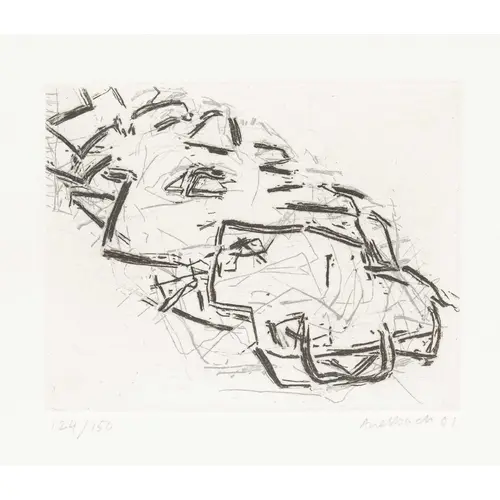 § Frank AUERBACH (1931-2024) Head of Julia, 2001 Etching, si...