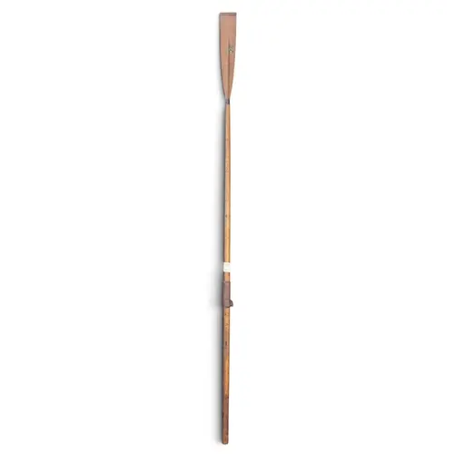 A LARGE WOODEN ROWING OAR FOR THE VISITORS CUP, HENLEY REGAT...
