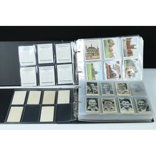 Cigarette Cards - A large collection of Large & Medium cigar...