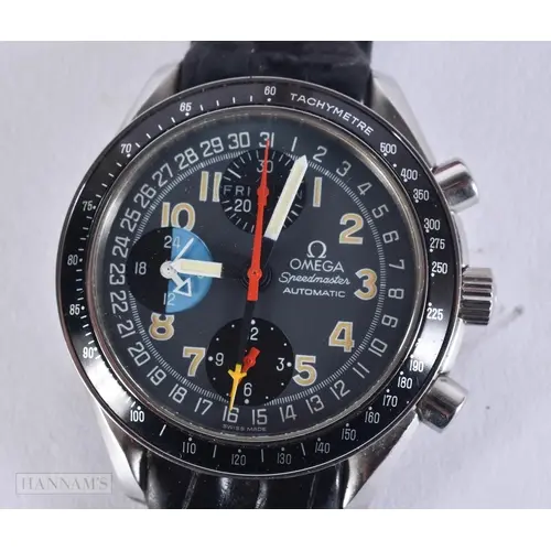 AN IMPORTANT FORMULA 1 MOTOR RACING INTEREST OMEGA SPEEDMAST...
