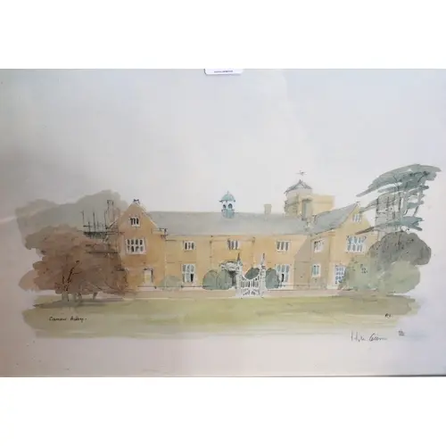 Sir Hugh Casson, signed Limited Edition print ' Canons Ashby...
