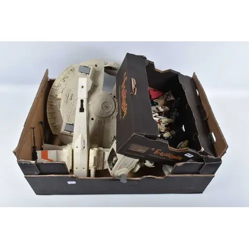 THREE UNBOXED LOOSE PLAYWORN VINTAGE KENNER LFL STAR WARS VE...