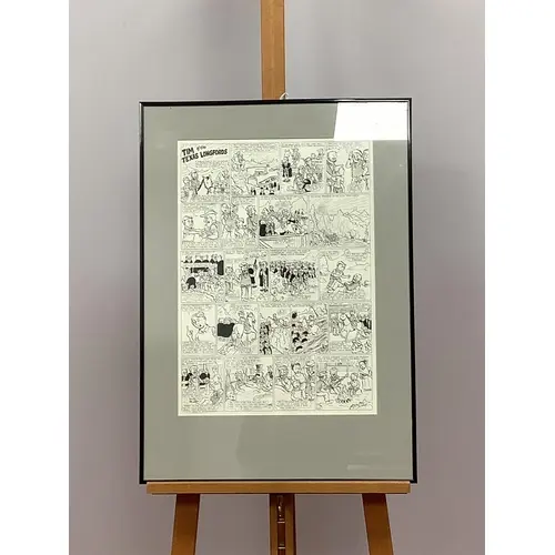 Original Comic Artwork: "Tim Of The Texas Longfords" by Dave...