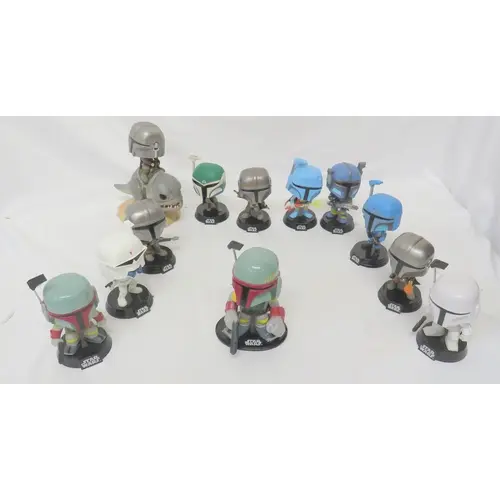 Funko Pop Star Wars Bobble Heads incl. Funko Wacky Wobbler (...