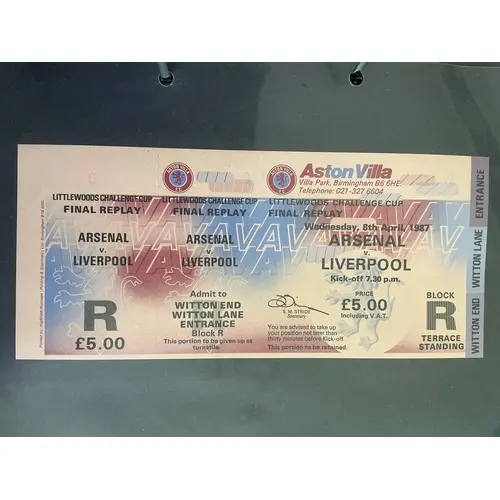 Arsenal League Cup Semi Final + Final Football Tickets: Semi...