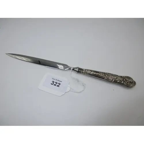 Silver Handle Letter Knife