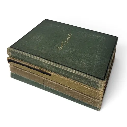 FOUR IRISH MILITARY FIRST WORLD WAR PHOTOGRAPH ALBUMS Vintag...