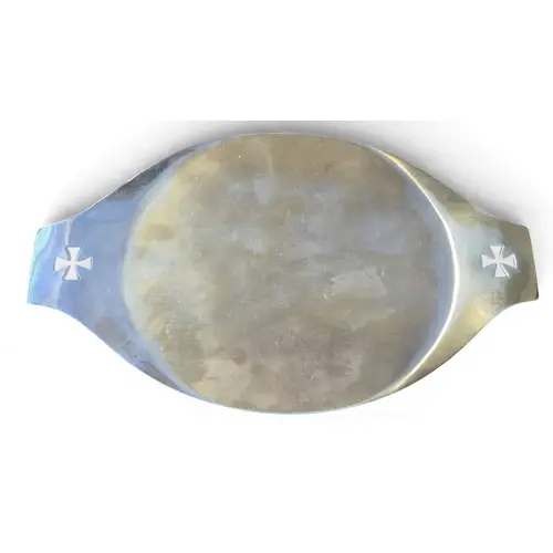 A London Silver Communion Tray 1932, 211 grams approx.
