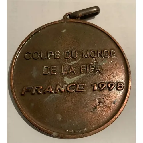 1998 World Cup Football Medal: Awarded to Gary Neville of Ma...