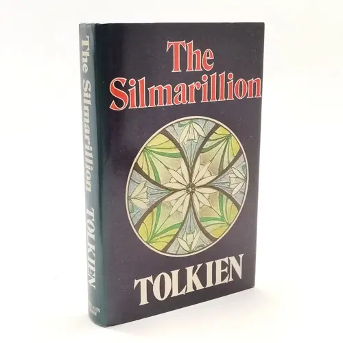1977 1st edition Allen & Unwin book 'The Silmarillion' by Jo...
