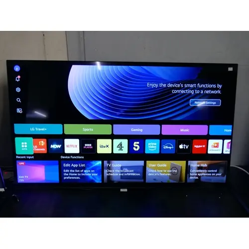 A LG 55" OLED 4K UHD Television with remote ( no stand), or...